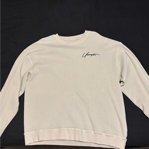 YoungLA Off-White Crewneck Sweater/Thermal